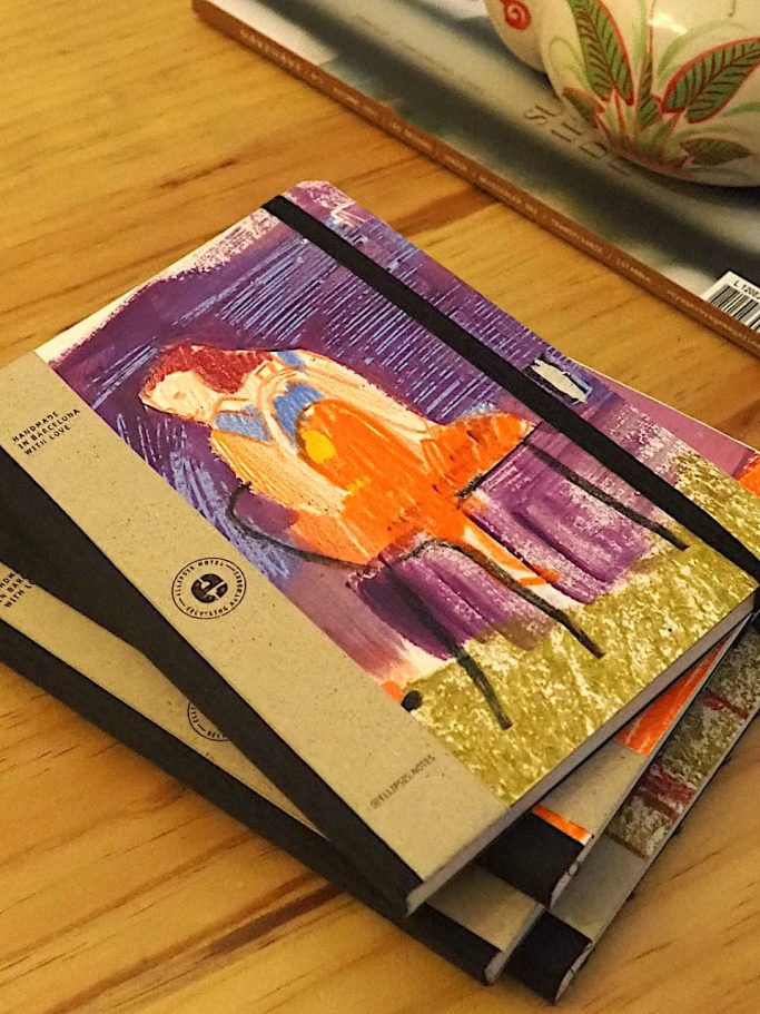 Libretas con bocetos originales